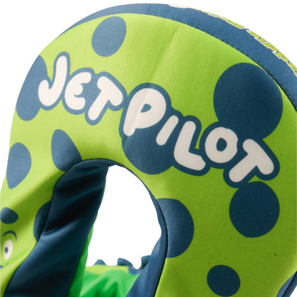Jetpilot Paddle Pal Splash Kids Swimming Aid and L50S Life Vest (Green)