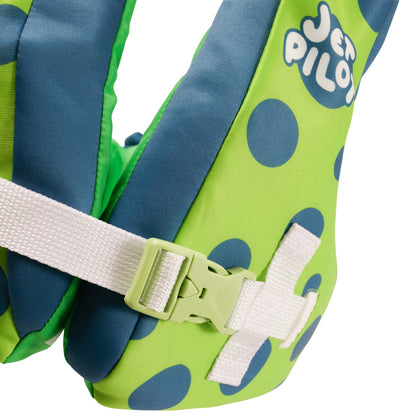 Jetpilot Paddle Pal Splash Kids Swimming Aid and L50S Life Vest (Green)