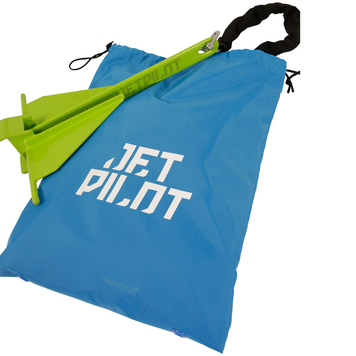 Jetpilot Steel Offshore Anchor with 4m chain and 20m Rope (Green)