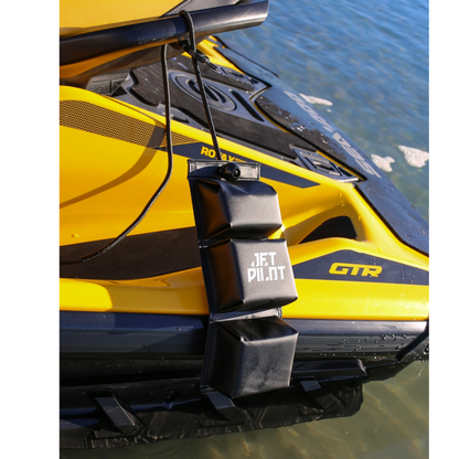 Jetpilot 1 x Contoured PWC Padded Jet Ski Flexi Fender (Black)