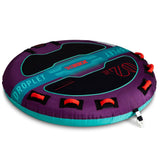 Jobe Droplet 70" Inch 2 Person Inflatable Towable Ski Tube - Purple