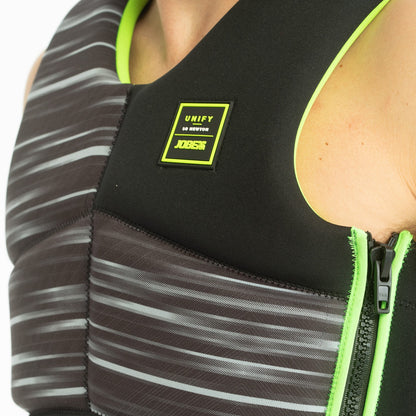 Jobe Unify Men's Side Entry Life Jacket Vest Black/Green