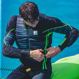 Jobe Unify Men's Side Entry Life Jacket Vest Black/Green
