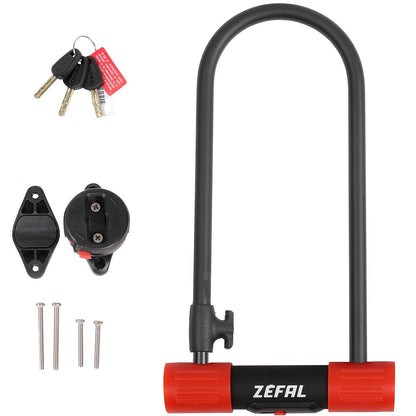 Zefal K-Traz U13L Steel Keyed Bike U-Lock (Large)