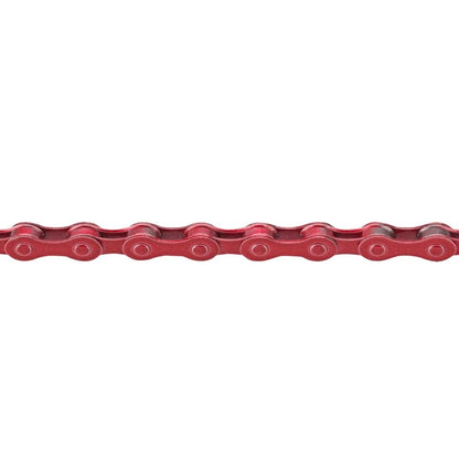 Bike Chain KMC K710 BMX Freestyle Single Speed 1/2" x 1/8" x 112 Links (Red)