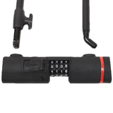 Zefal K-Traz U13 Steel Bike Combination Code U-Lock with 120cm Steel Cable