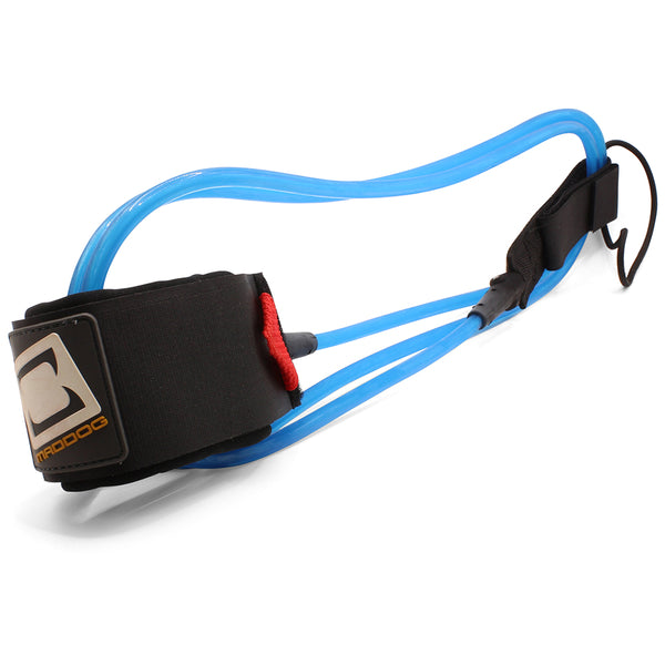 Maddog Surf Leash Leg Rope Double Swivel (Blue)