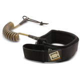 Maddog 1.2m Coiled Bicep Bodyboard Strap Leash (Black)