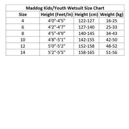 Mirage Unisex Kids/Teens Zip Up Long Sleeve Lycra Rash Shirt Blue