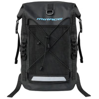 Mirage Deluxe 35-litre Roll-Top PVC Dry Bag Backpack Black