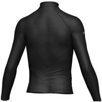 Mirage Unisex Kids/Teens Zip Up Long Sleeve Lycra Rash Shirt Black