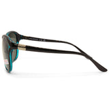 North Beach Fifine Black-Green/Green Polarised Women's Fashion Sunglasses