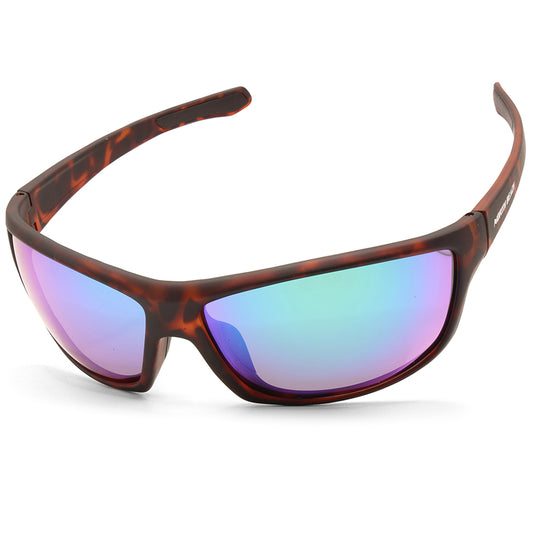 North Beach Codling Matte Tortoise/Green Revo Polarised Men's Sunglasses