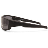 North Beach Ark Satin Black/Grey Polarised Men's Sports Sunglasses