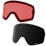 Dragon NFX2 KL Midnight + Rose Unisex Adult Snow Ski Goggles