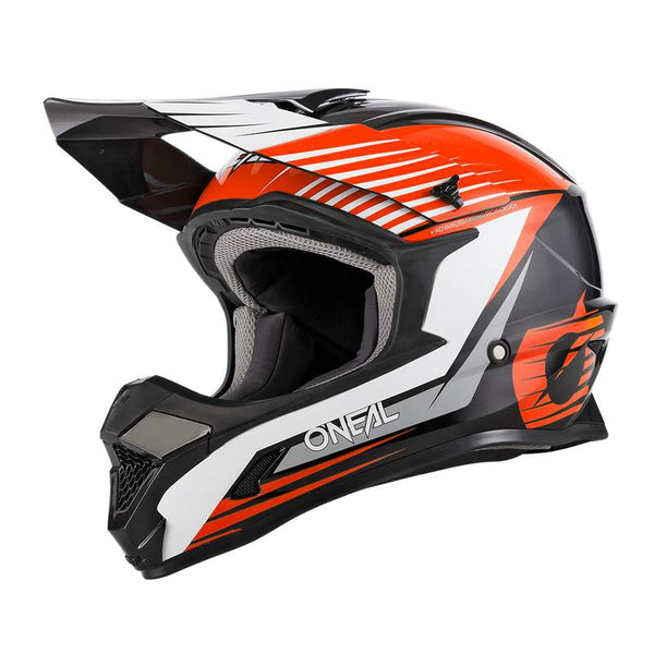 Oneal 1-Series Stream Orange Youth MX or Quad Bike Helmet Size XL 53-54cm