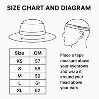 Ocean & Earth Indo Adult Stiff Peak Surf Hat - Charcoal Sizes XS-XL