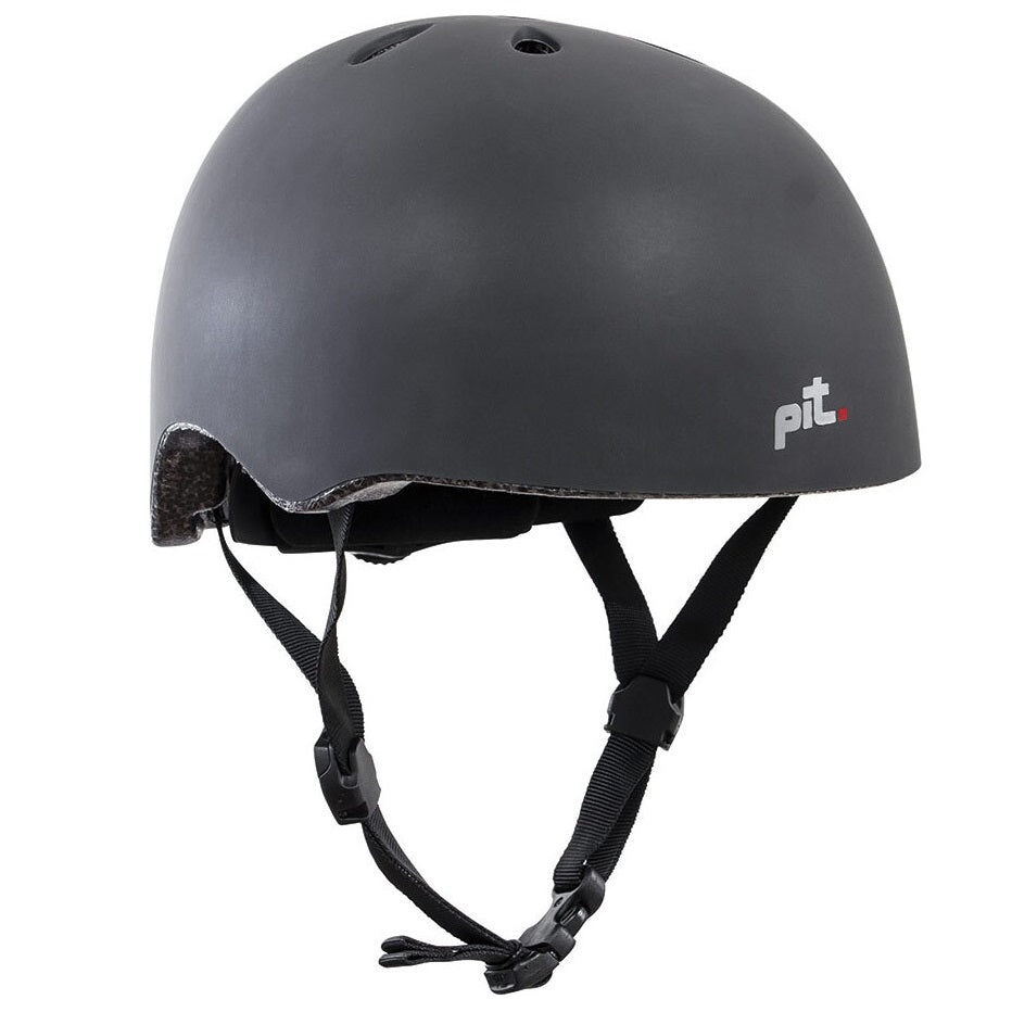 Pit Kids Urban Cycling Helmet Matte Black Size XS 50 54cm