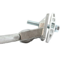 Proseries Silver Alloy Centre Mount Adjustable Bike Kickstand for 20-28-Inch Bicycles