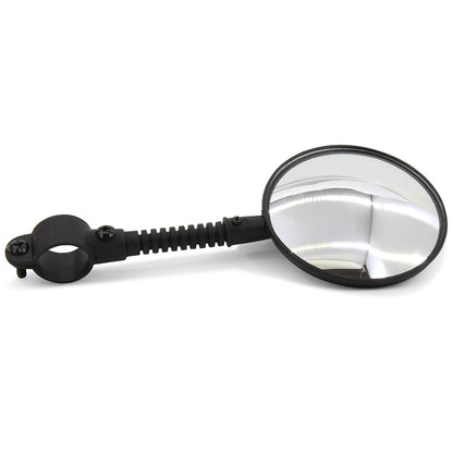 ProSeries Handlebar Mounted Flexible Arm Convex Bike Mirror
