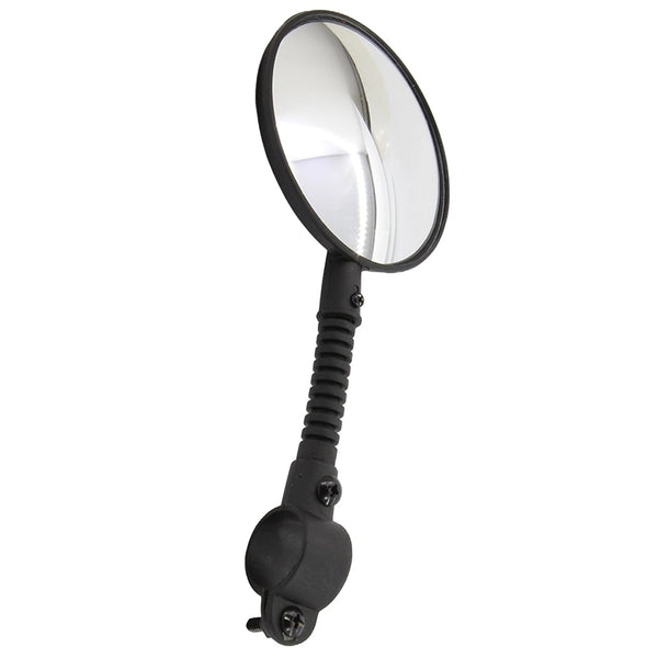 Pro Series Handlebar Mounted Flexible Arm Convex Bike Mirror