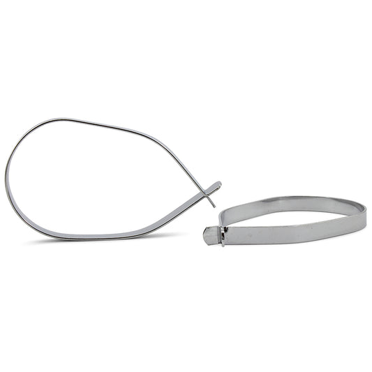 Shiny Steel Trouser Protection Band for Keeping Pants out of Bike Chains