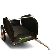 ProSeries Dual Wheel Cargo Storage Bicycle Trailer (Black/Yellow)