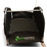 ProSeries Dual Wheel Cargo Storage Bicycle Trailer (Black/Yellow)