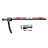 Bike Rear Axle Quick Release Axle to suit Proseries Single wheel Cargo Trailer