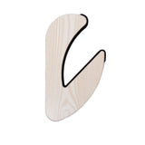 Ocean & Earth Shortboard Timber Indoor Single Surfboard Wall Rack