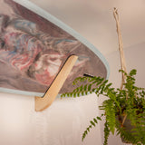 Ocean & Earth Single Longboard Indoor Timber Wall Rack