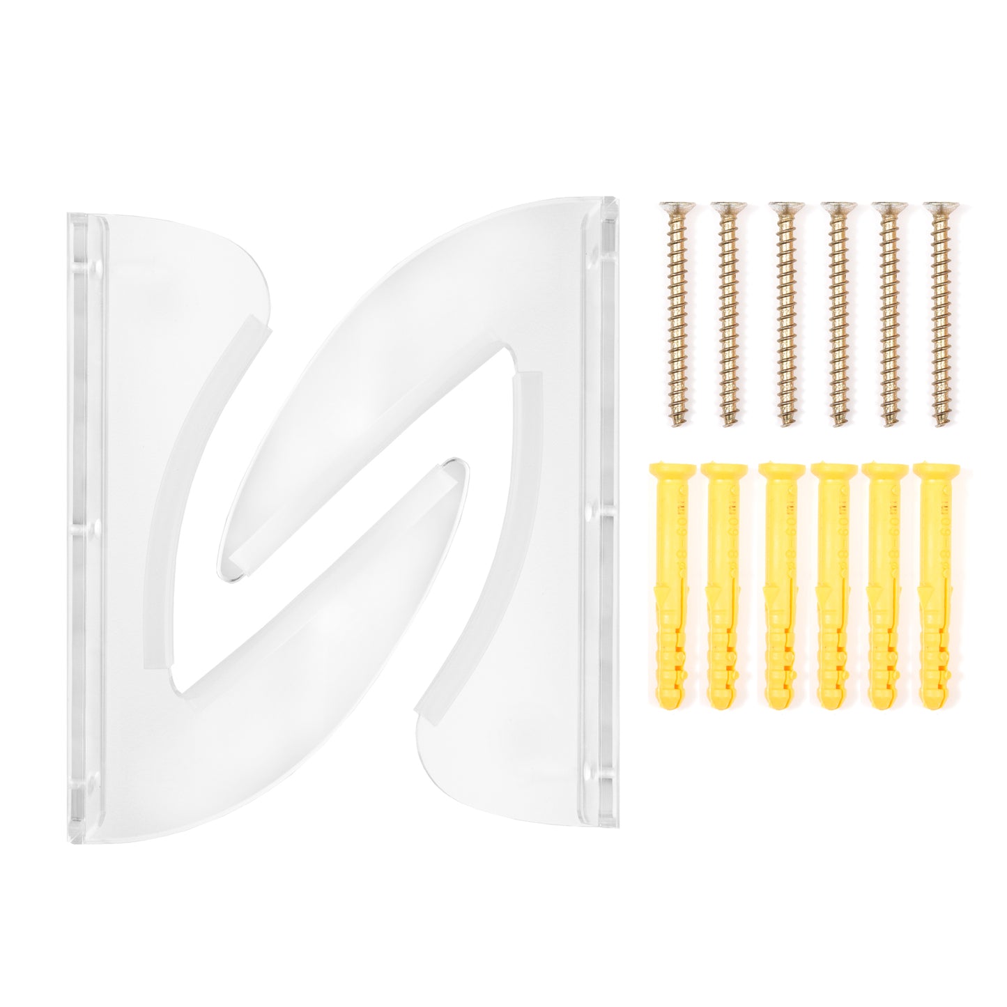 Ocean & Earth Invisible Clear Horizontal Single Surfboard Storage or Display Rack