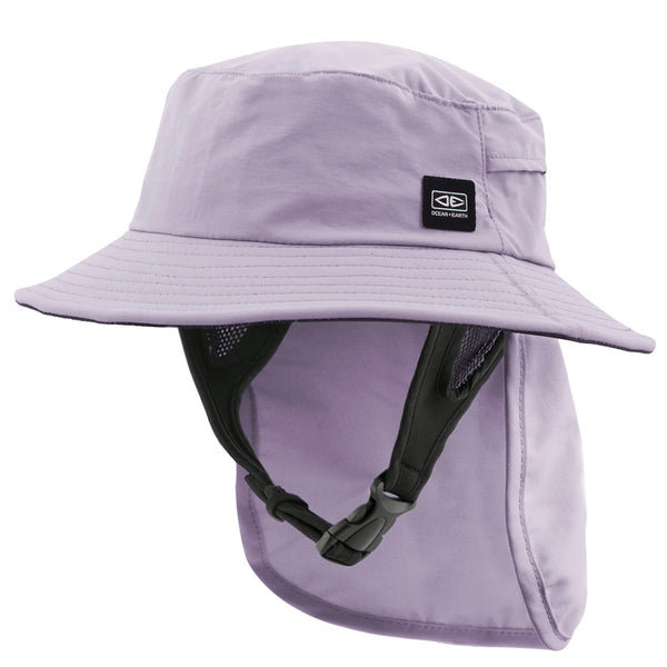 Ocean & Earth Indo Adult Stiff Peak Surf Hat - Pale Lilac Sizes XS-XL