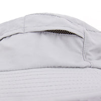 Ocean & Earth Indo Adult Stiff Peak Surf Hat - Charcoal Sizes XS-XL