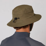 Ocean & Earth Bingin Adult Soft Peak Full Brim Unisex Surf Hat Olive Size XS-XL