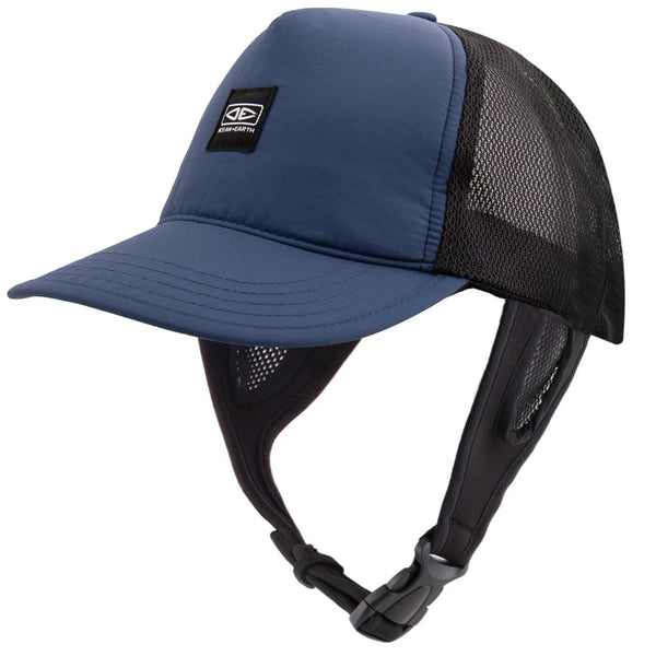 Ocean & Earth Kuta Adult Mesh Trucker Cap with Chin Strap - Navy