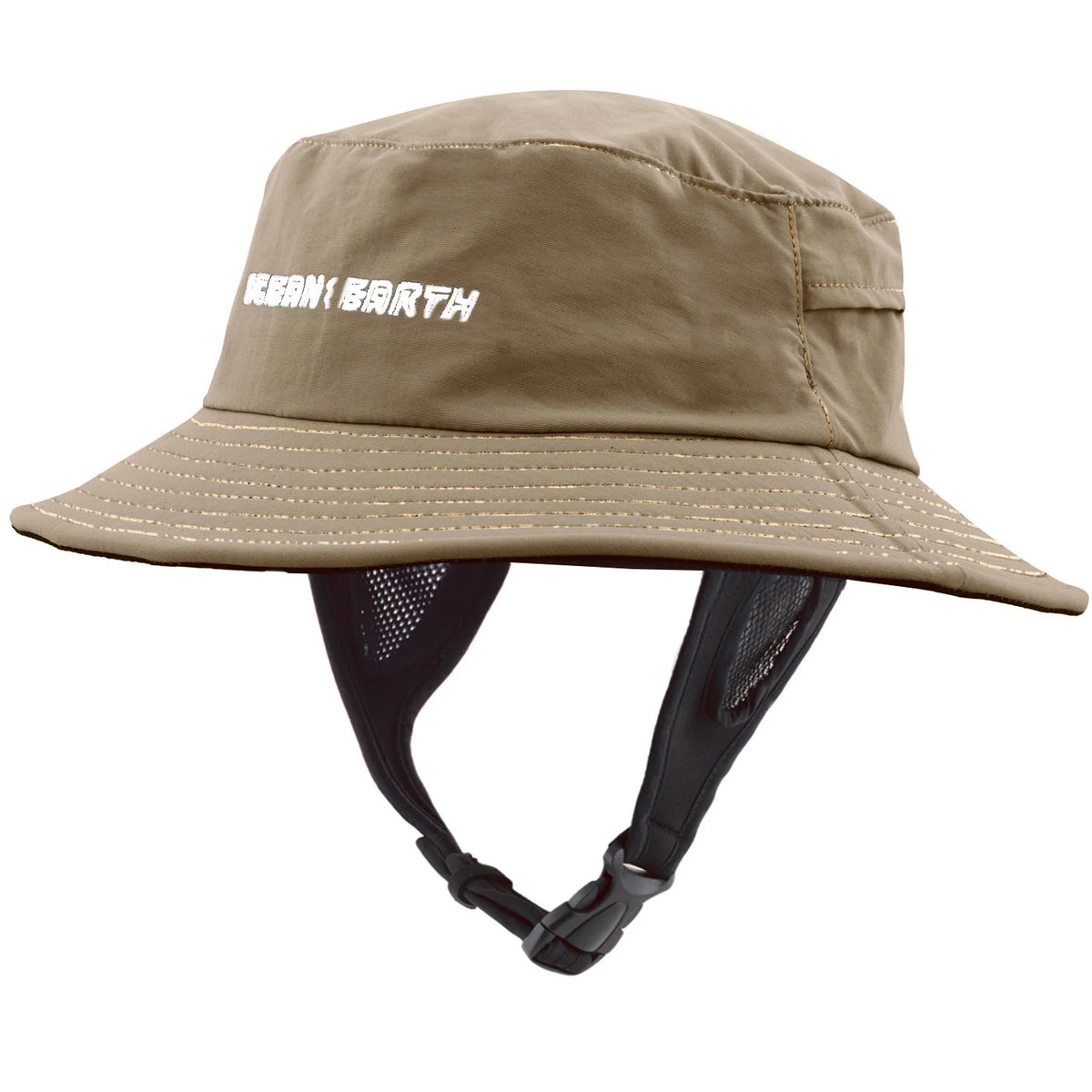 Ocean & Earth G-Land Adult Soft Peak Full Brim Surf Hat (Stone) Size XS-XL