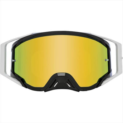 Spy Foundation 25th Anniversary Black Gold HD Bronze Gold Mirror MX Goggles
