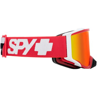 Spy Foundation Checkers Red HD Smoke with Red Spectra Mirror HD MX Goggles