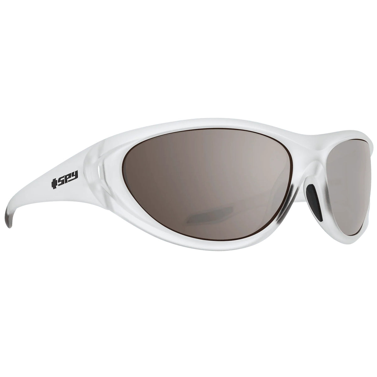 Spy Scoop 2 Matte Crystal/HD Plus Bronze with Black Spectra Men's Sunglasses