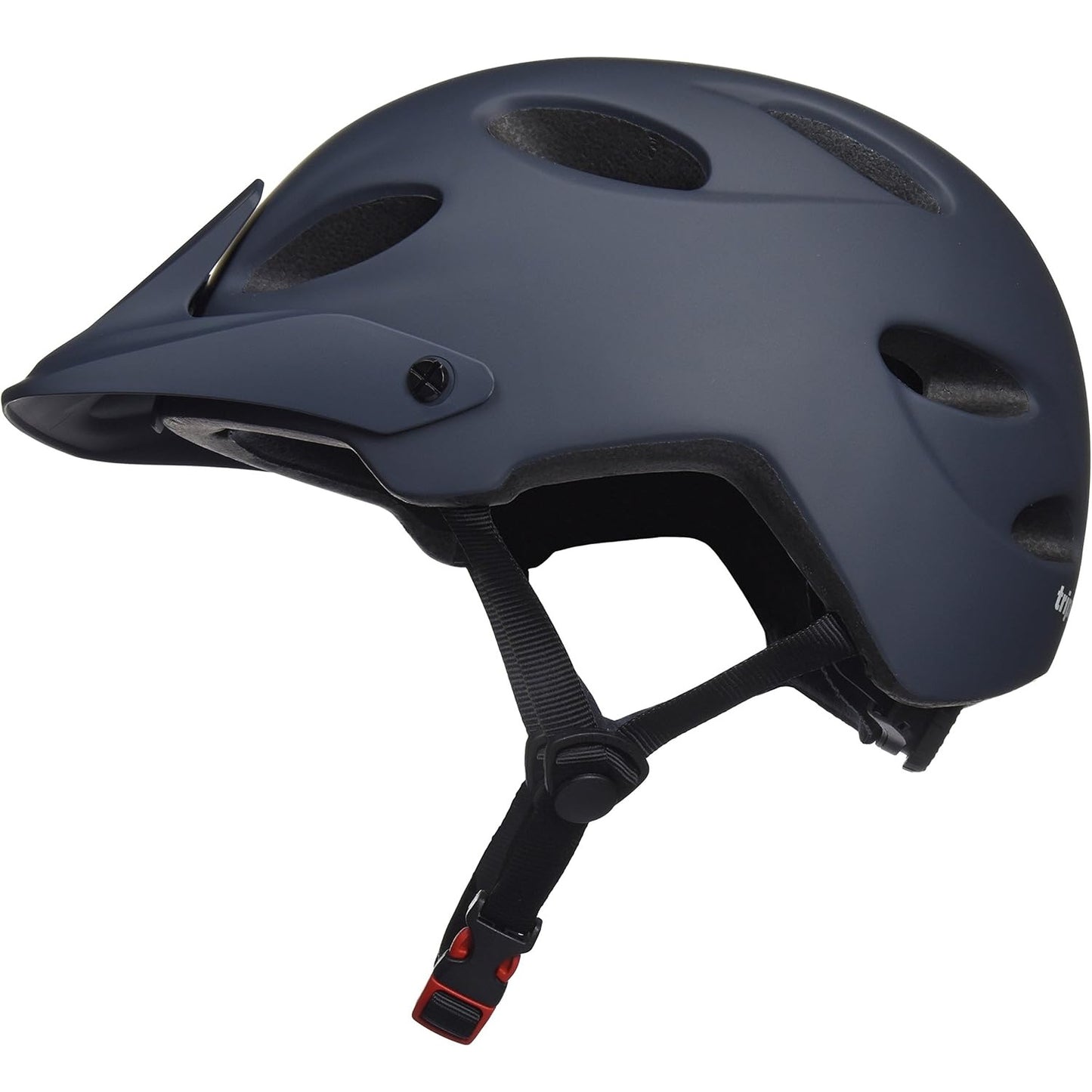 Triple 8 Compass Sweatsaver Bike Helmet with Size Adjustment Dial (Gunmetal Rubber)