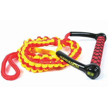 Ocean and Earth Padded Surfing Tow Rope with Handle Combo