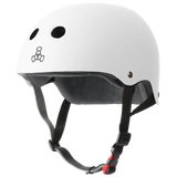 Triple 8 The Certified Sweatsaver Skate and Bike Helmet (Matte White)