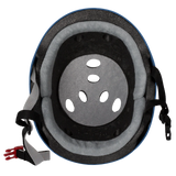 Triple 8 The Certified Sweatsaver Skate and Bike Helmet (Navy Rubber)