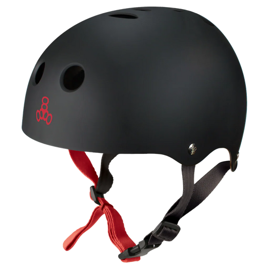 Triple 8 Halo Sweatsaver Watersports Wakeboard Helmet (Black Rubber)
