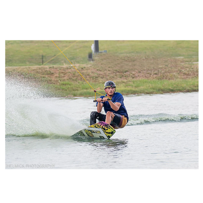 Triple 8 Halo Sweatsaver Watersports Wakeboard Helmet (Black Rubber)