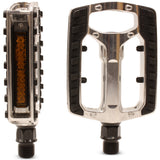 VP Components Black Plastic/Alloy Replacement Adult Bike Pedal Set 9/16-inch