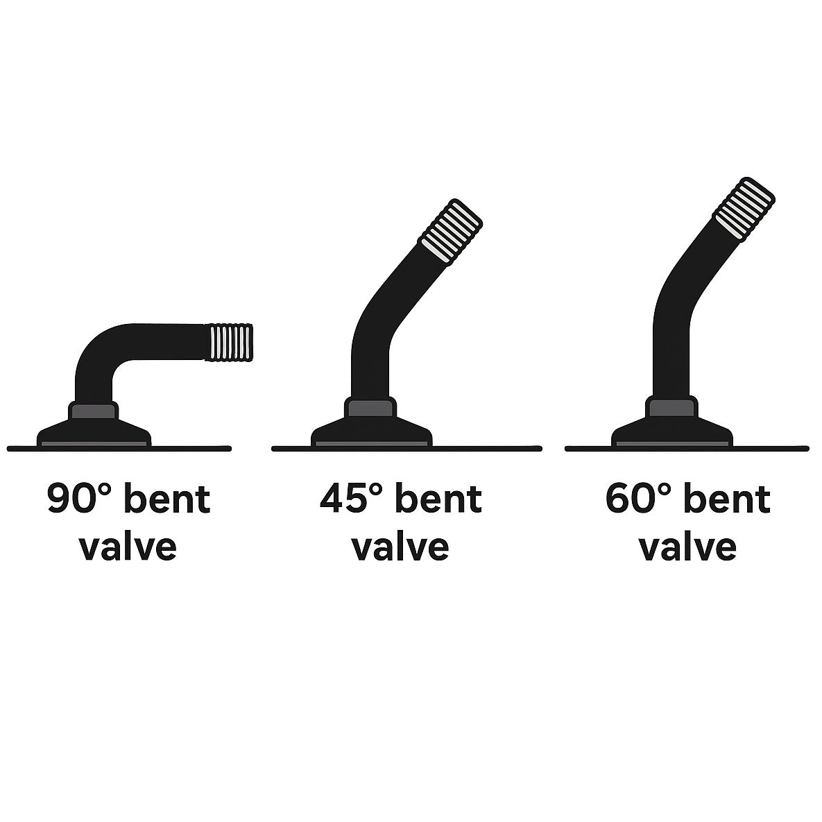 Vee-Rubber 8.5" x 2 Inner Tube for Electric E-Scooter 60 degree Bent Valve