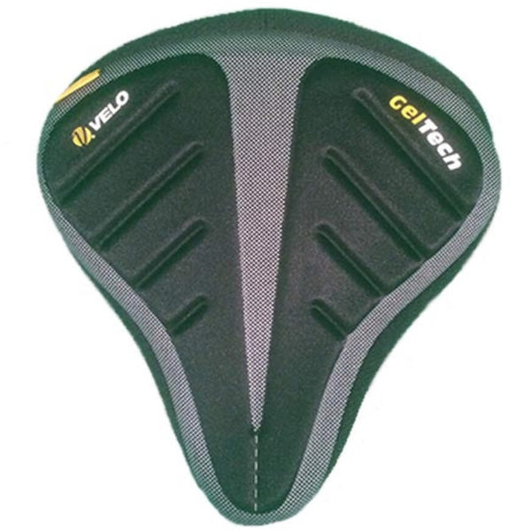 Velo Gel Tech Bike Seat Saddle Anatomical Padded Cover 254 280mm x 178 Action Bike Ski