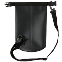 Jetpilot Venture Black 2L Roll-Top Waterproof Dry Bag with Shoulder Strap